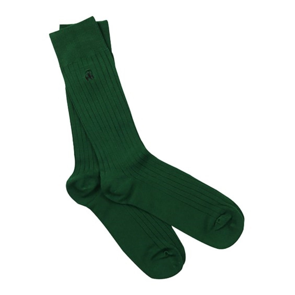 Racing Green Bamboo Socks