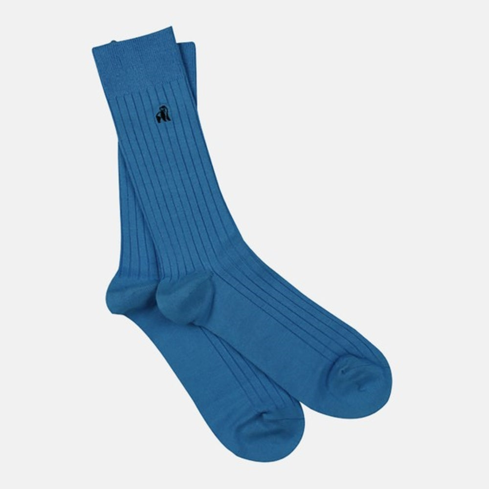 Sky Blue Bamboo Socks