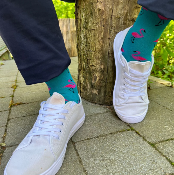 Flamingo Bamboo Socks
