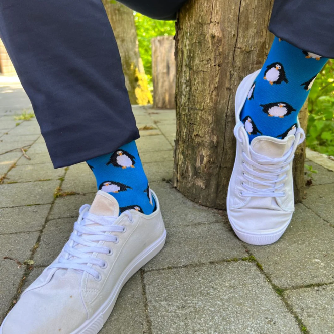 Penguin Bamboo Socks