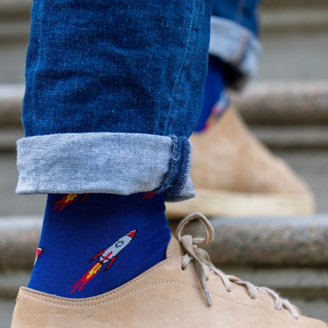 Rocket Bamboo Cotton Socks