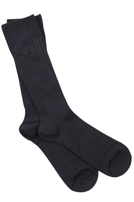 Navy Bamboo Socks