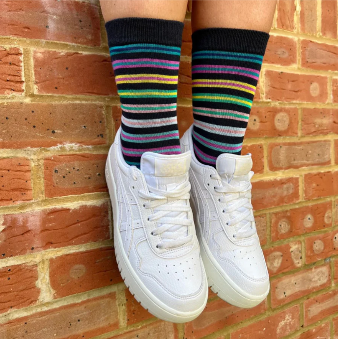 Navy Multi Stripe