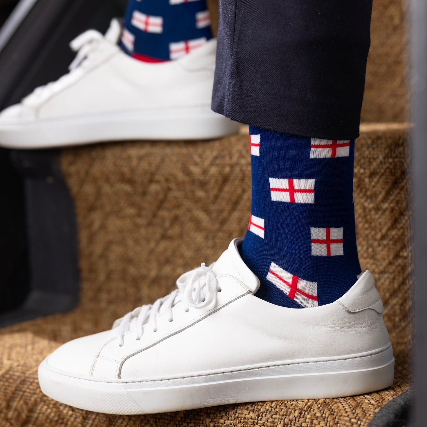 St George's / England Flag Bamboo Cotton Socks