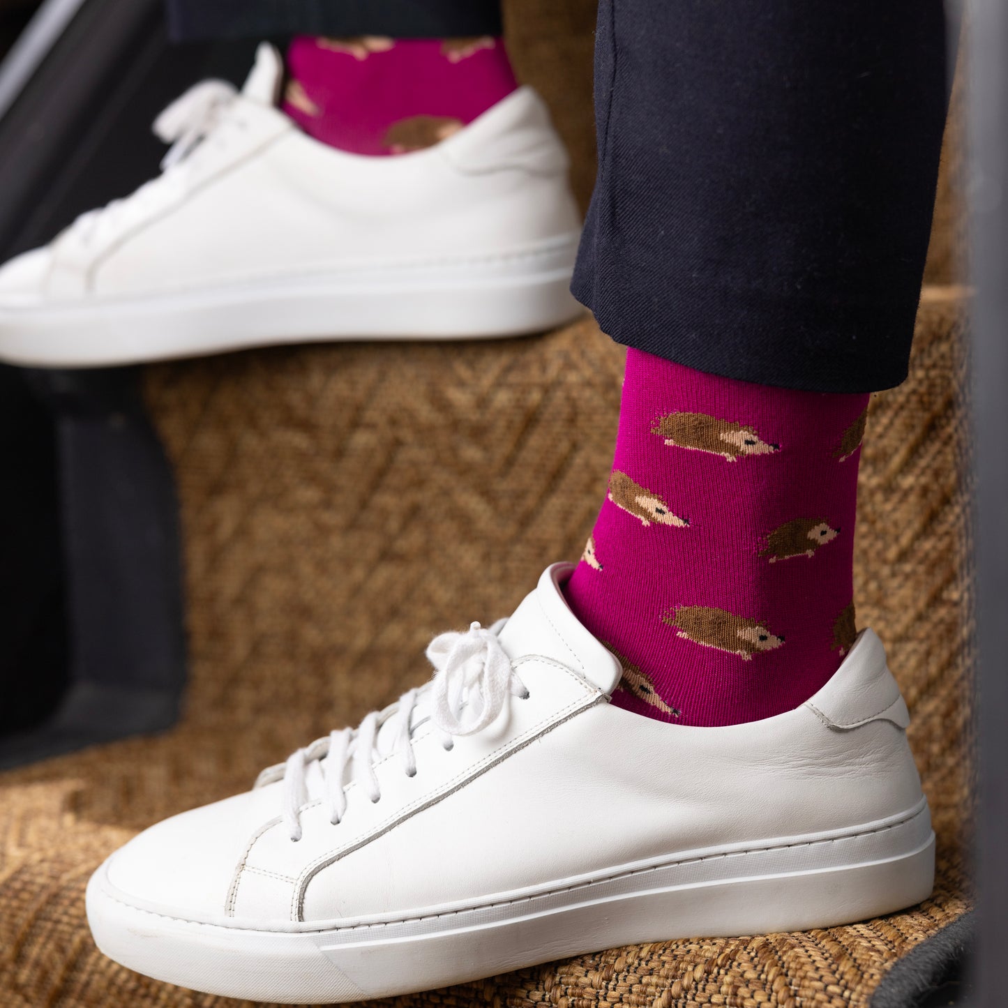 Hedgehog Bamboo Cotton Socks