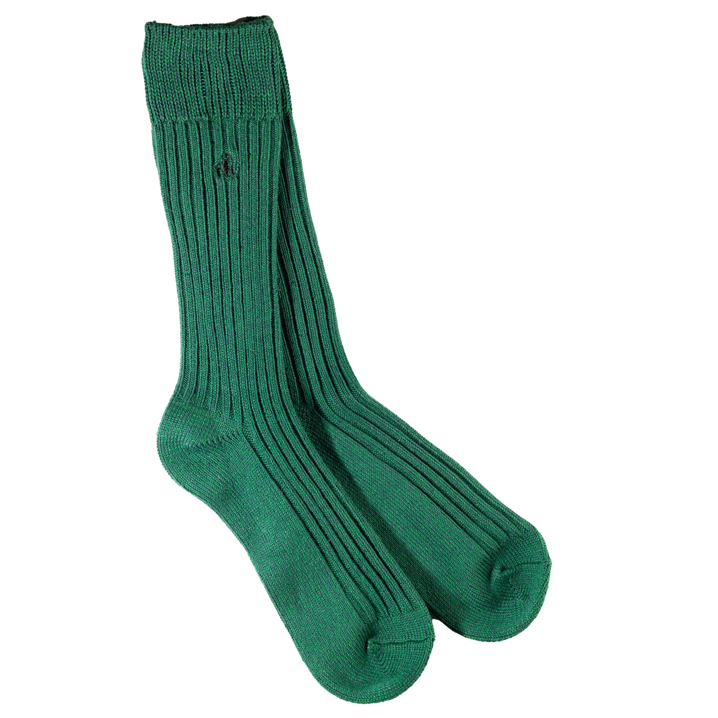 Men's and Women's Bamboo Boot Socks in Green