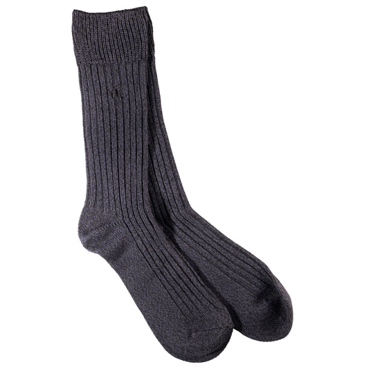 Men's and Women's Bamboo Boot Socks in Navy