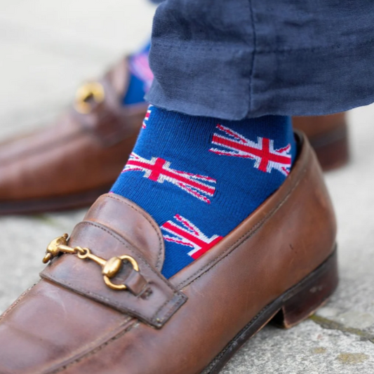 Union Jack Bamboo Cotton Socks