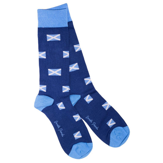 Scots Flag Bamboo Cotton Socks