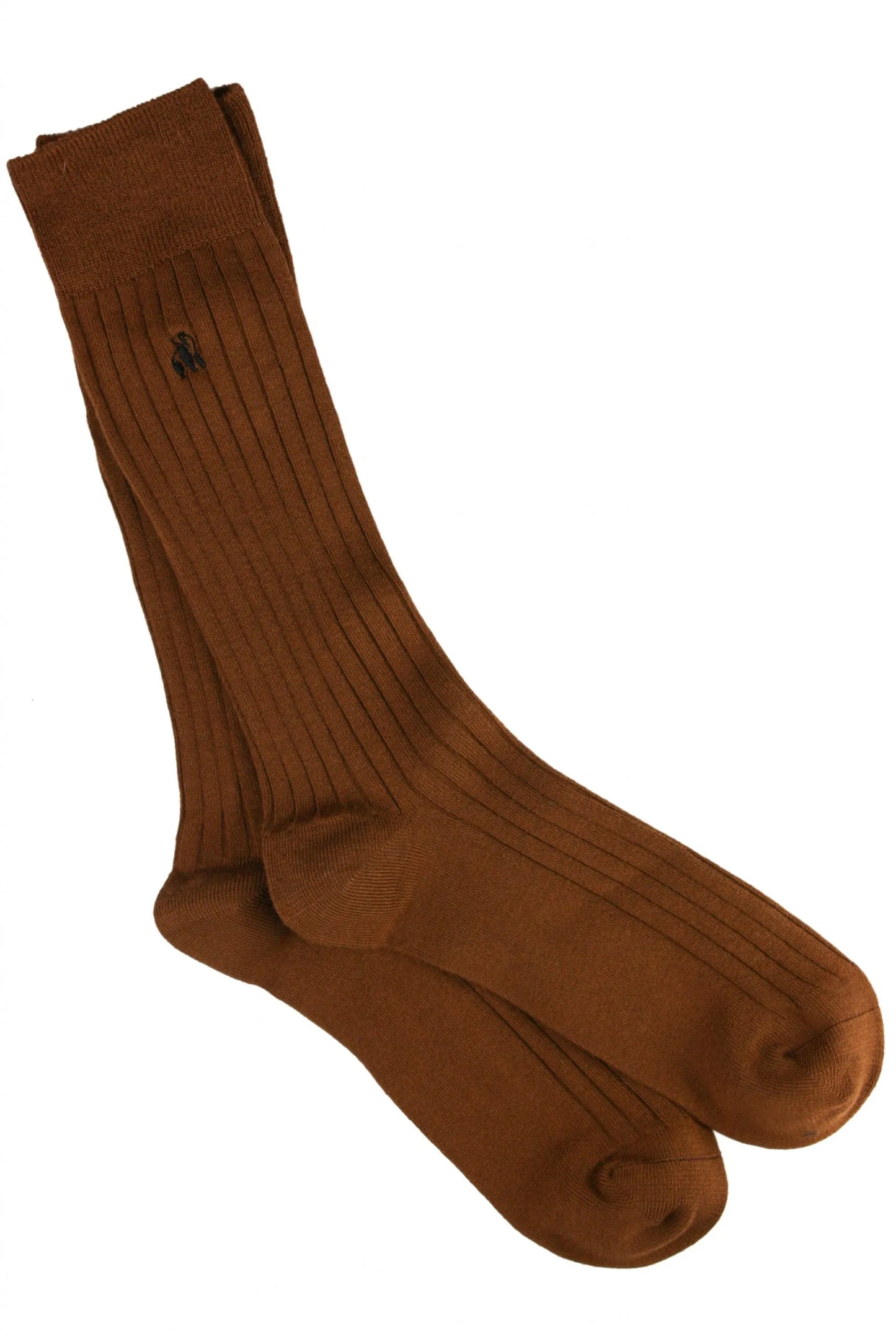 Chestnut Brown Bamboo Socks