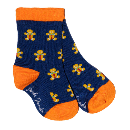Children's Gingerbread Bamboo Socks