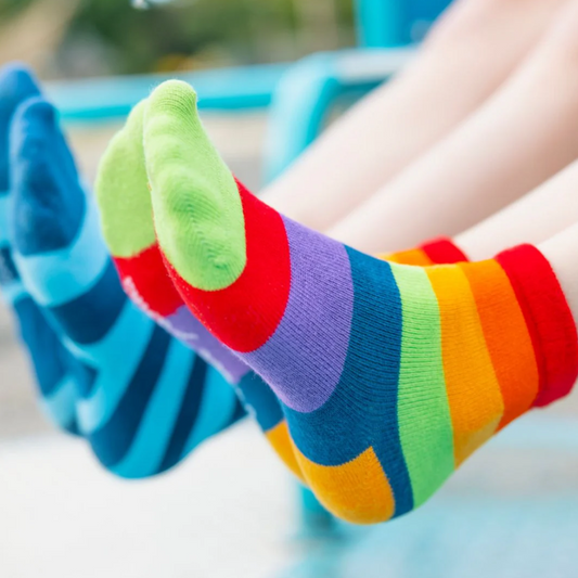 Children's Rainbow Bamboo Socks