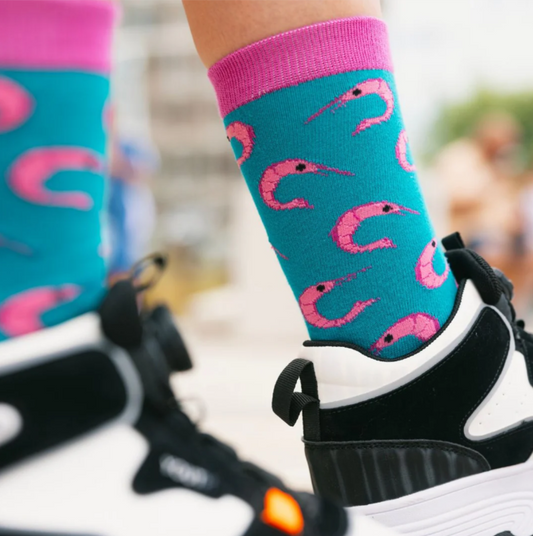 Shrimp Bamboo Socks