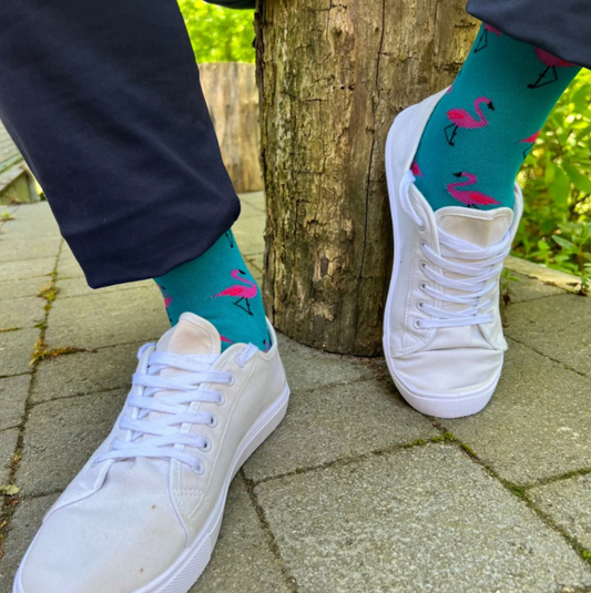 Flamingo Bamboo Socks