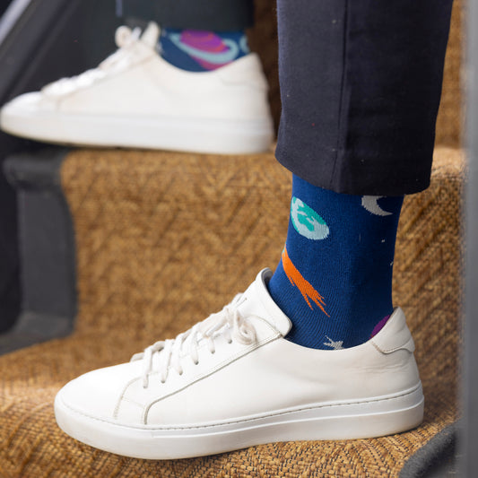 Outer Space Bamboo Socks