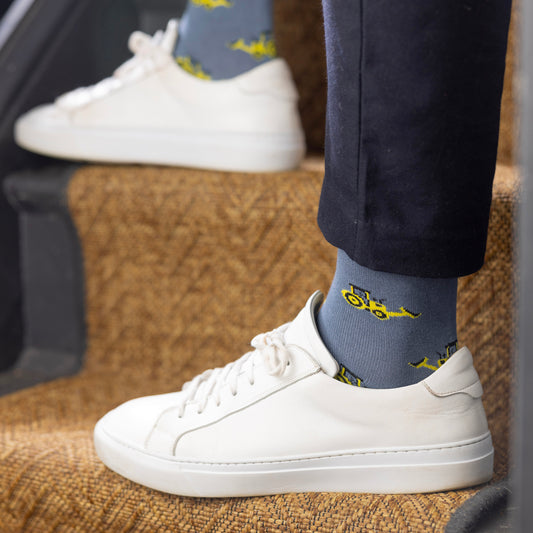 Yellow Digger  Bamboo Socks