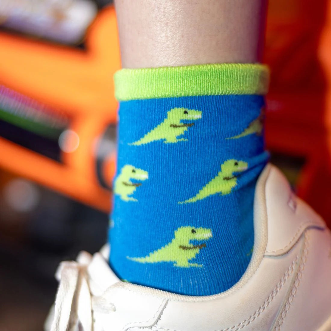 Happy Socks Kids Dinosaur - Lot De 2 Paires Chaussettes Dinosaures Enfant